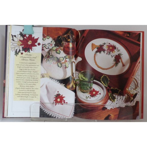 A Cross Stitch Christmas by Better Homes & Gardens "Handmade Treasures" ©1995 - Picture 8 of 16